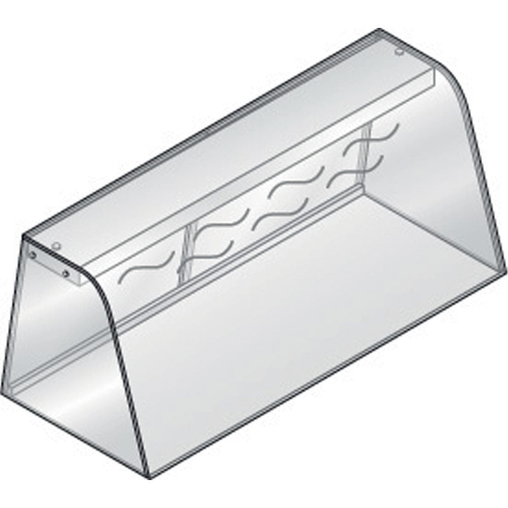 Vitrine fermée avec élément chauffant - Diamond
