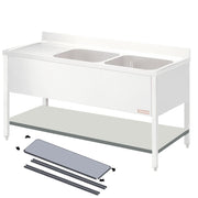 Tablette inférieure pour plonge - démontable - Diamond