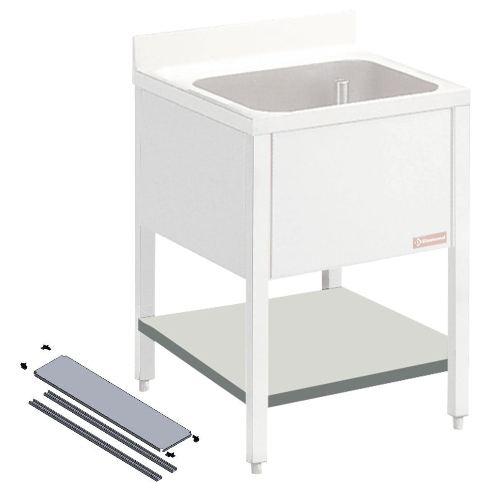 Tablette inférieure pour plonge démontable- - Diamond