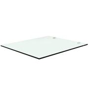 Tablette en verre trempé avec supports - Diamond