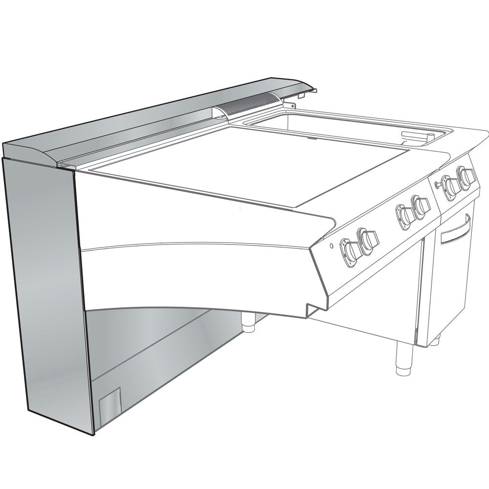 Support mural 3600 mm - cantilever - Diamond