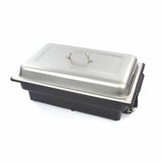 Chauffe-plat - 8,5L - Électrique - incluant 1/1 GN et couvercle 900 W Maxima - Chafing dish professionnel CHR - matériel cuisine pro - Cuistéo