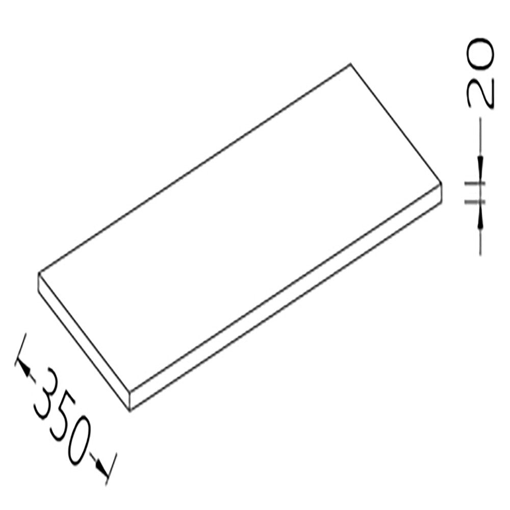 Option- tablette service surélevée inox aisi - Diamond