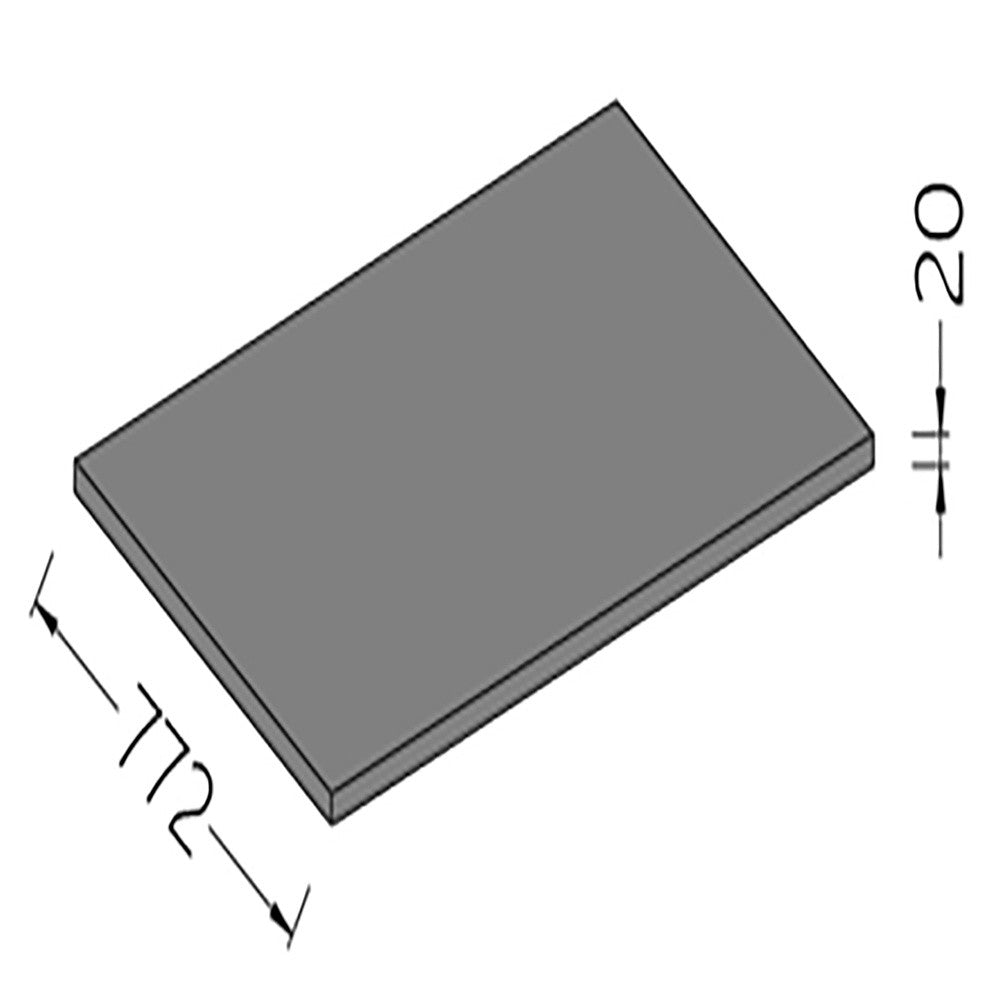 Option - supplémt pour plan de travail p 772mm - Diamond