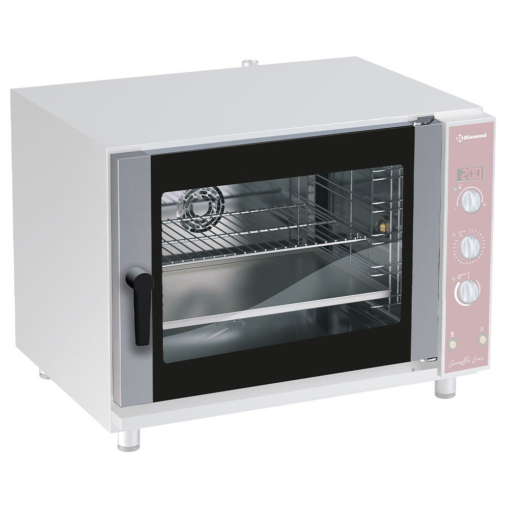 Option: porte four 5 niveaux charnières droite - Diamond
