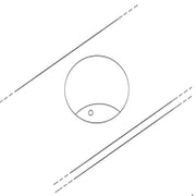 Option- evier diamètre 420 mm comptoir ou meuble - Diamond