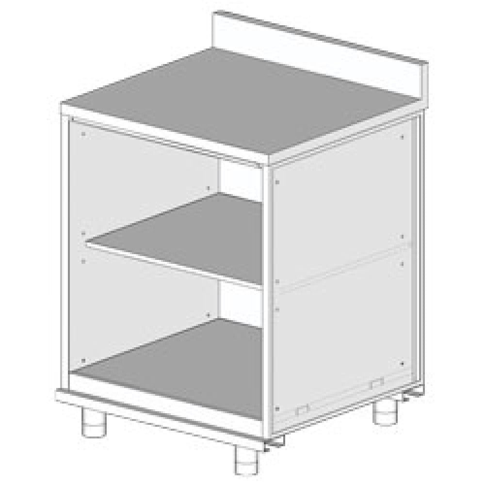 Meuble arrière neutre avec dosseret- - Diamond