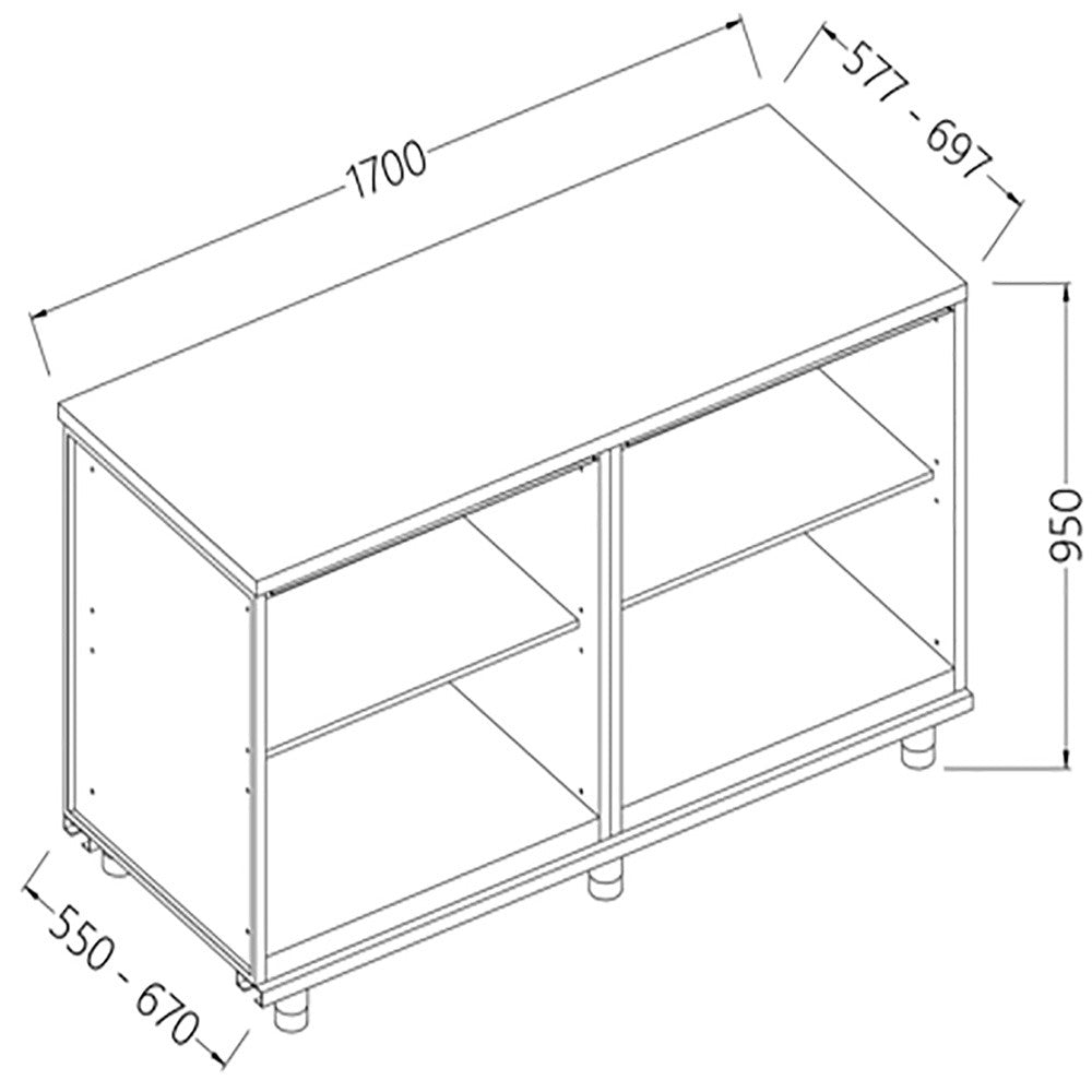 Meuble - arrière neutre - Diamond