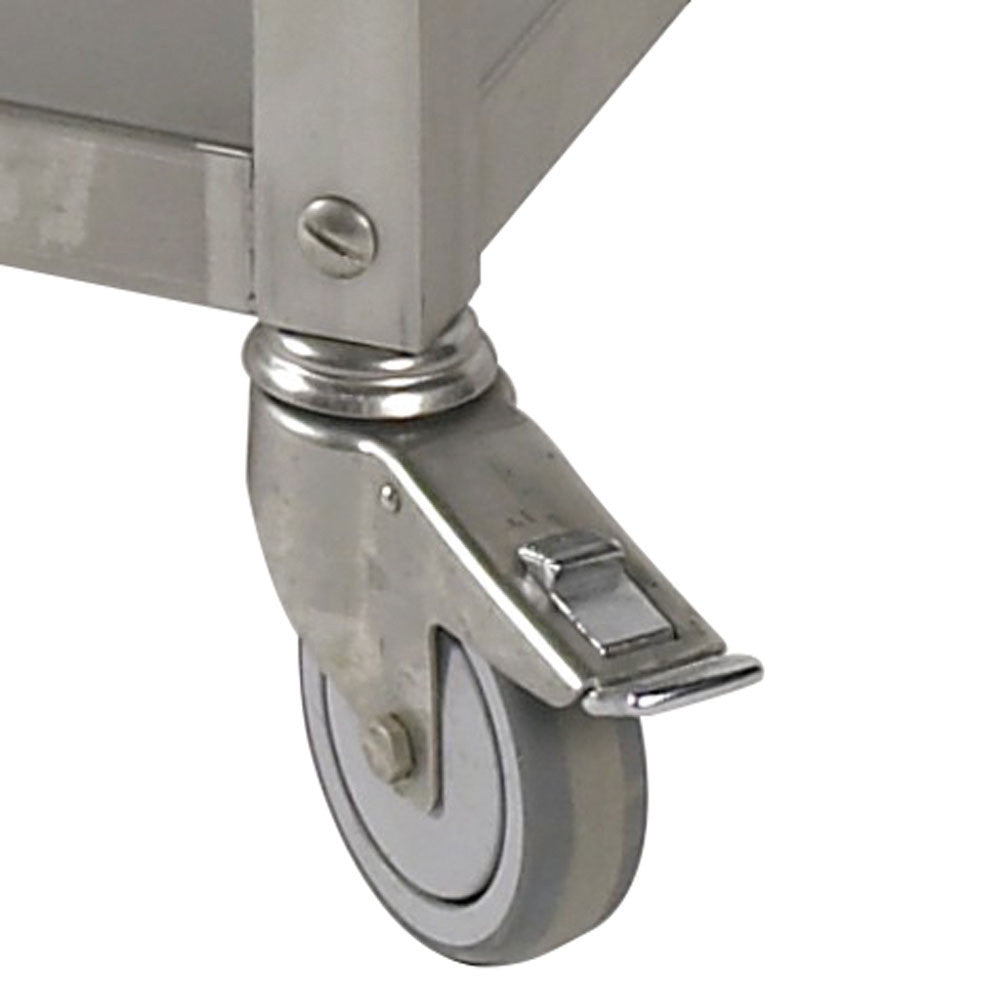 Kit 4 roues ø125 pour meuble pâtisserie - Diamond