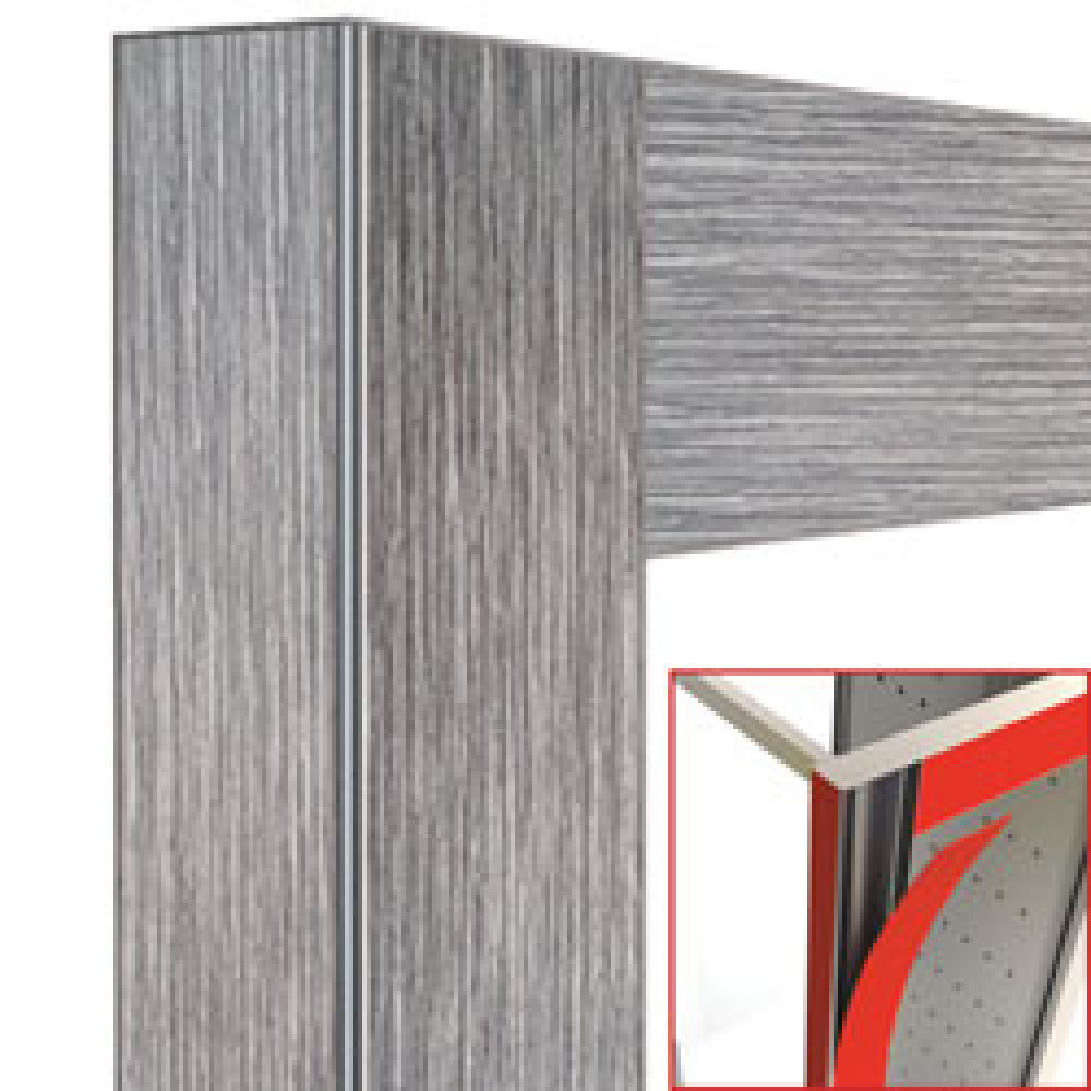 Déco vitrine 216lt. - magnétique - cendré - Diamond