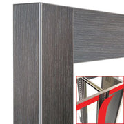 Déco jonction 2x216 litres wengé loft -magnétique - Diamond