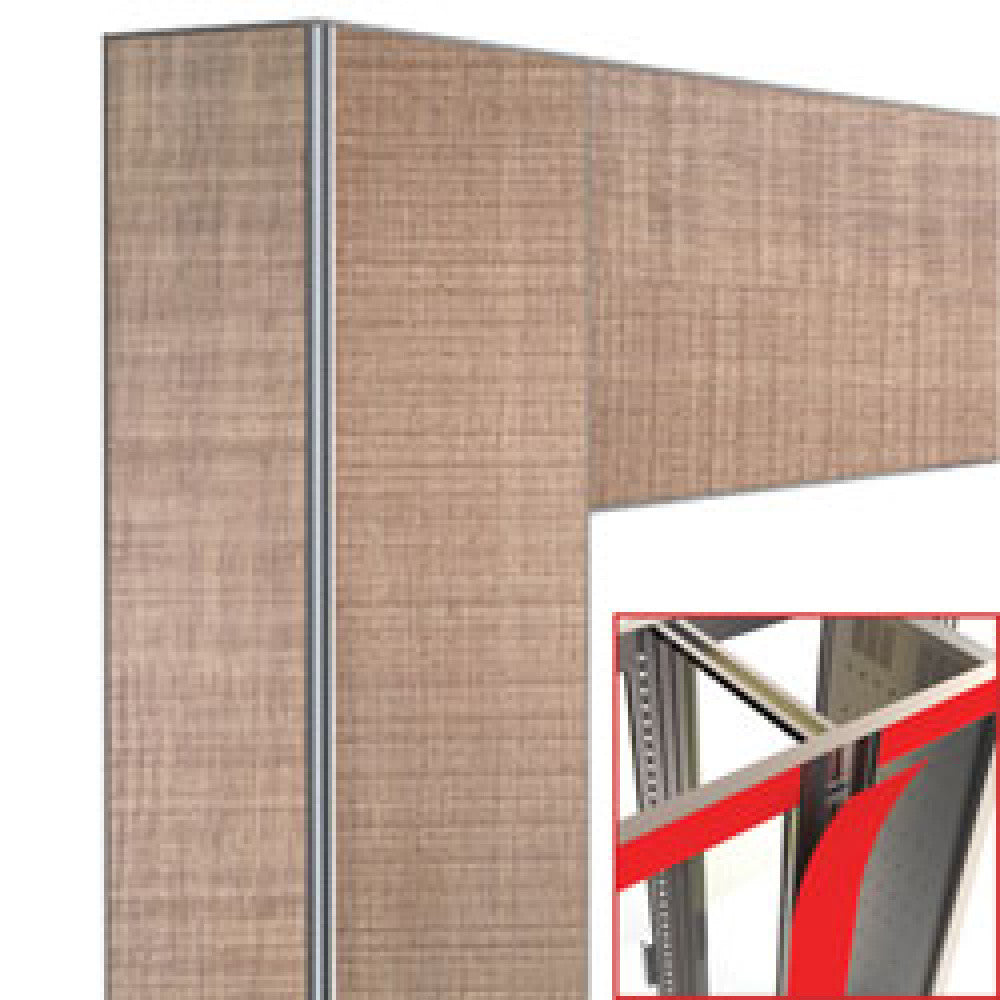 Déco jonction 2x 216 litres teck -magnétique - Diamond