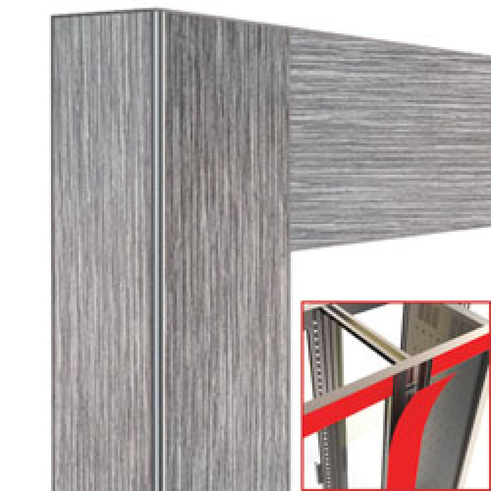 Déco jonction 2x 216 litres- mélèze cendre -magnétique - Diamond