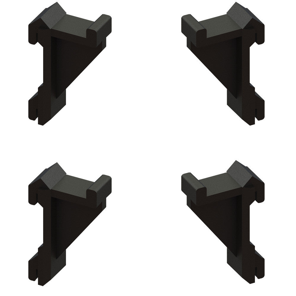 Clips- kit 4 pièces support grille - Diamond