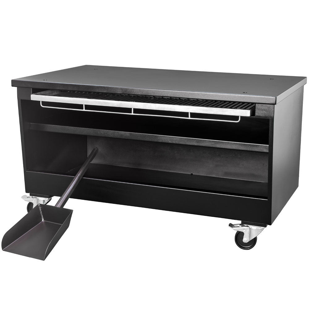 Soubassement rangement charbon sur roues - Diamond