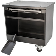 Soubassement sur roues/ rangement charbon - Diamond