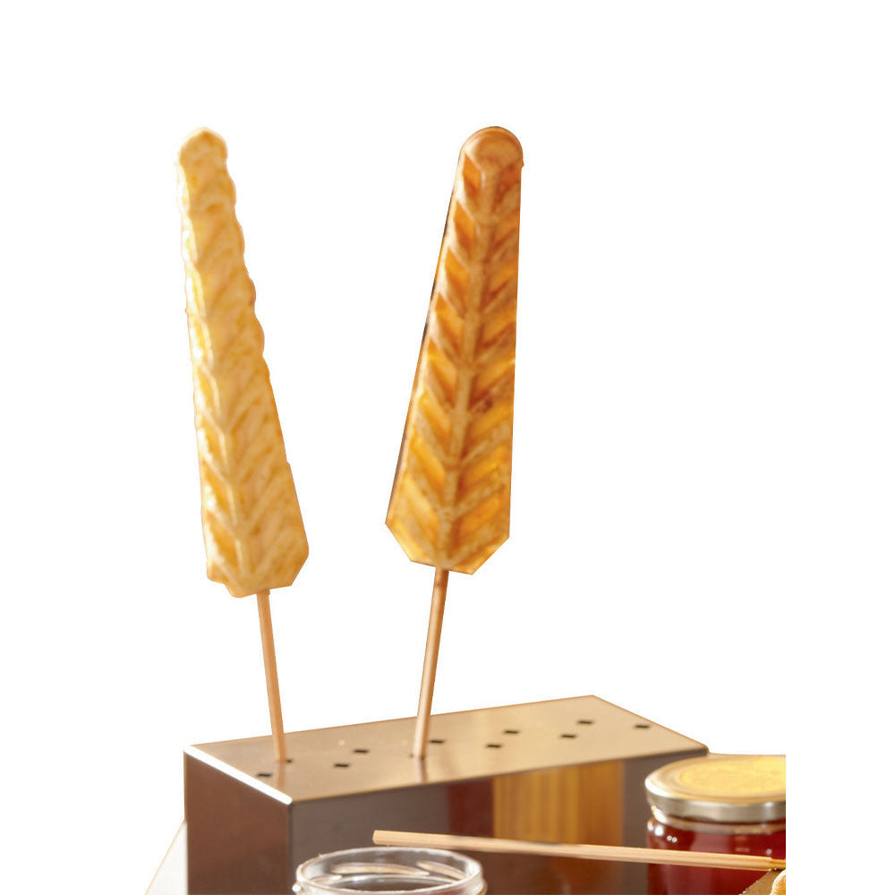 Présentoir en inox pour gaufres en épi - Diamond