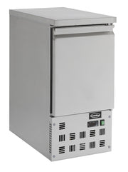 Table réfrigérée 1 porte inox 435x700x870 mm 109 L 0.12 kW Combisteel - Table réfrigérée positive professionnel CHR - matériel cuisine pro - Cuistéo