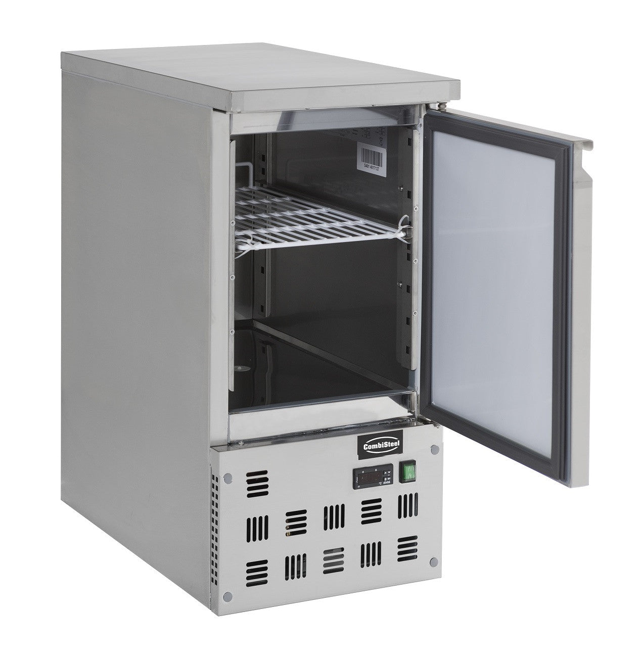 Table réfrigérée 1 porte inox 435x700x870 mm 109 L 0.12 kW Combisteel - vue 2 - Table réfrigérée positive pro CHR - Cuistéo