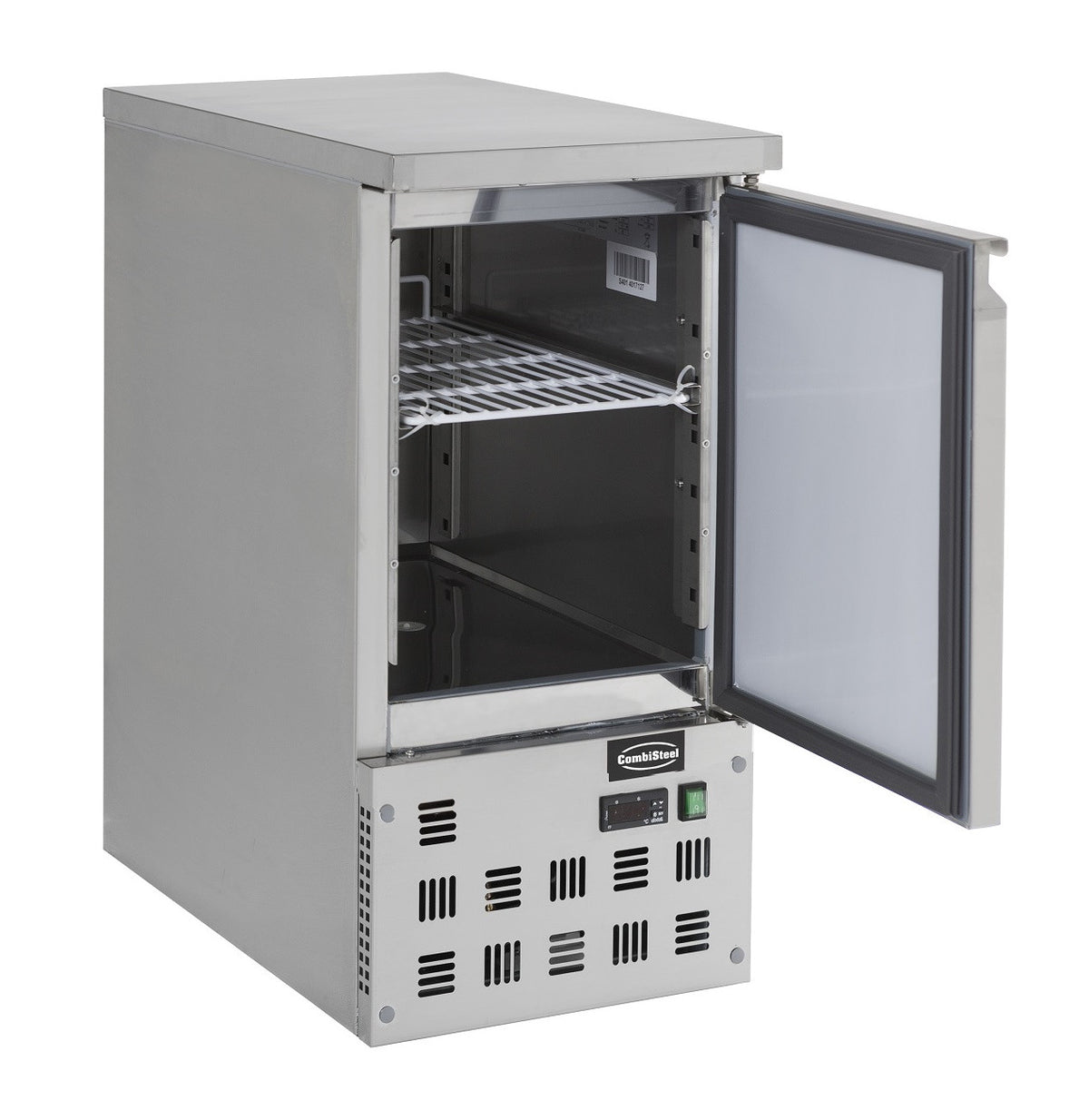 Table réfrigérée 1 porte inox 435x700x870 mm 109 L 0.12 kW Combisteel - vue 2 - Table réfrigérée positive pro CHR - Cuistéo