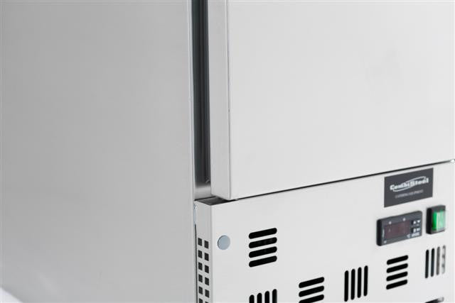 Table réfrigérée 1 porte inox 435x700x870 mm 109 L 0.12 kW Combisteel - vue 4 - Table réfrigérée positive pro CHR - Cuistéo