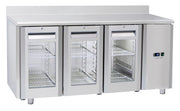 Comptoir réfrigéré GN1/1 MOTEUR À DISTANCE QRG 3200SG - Cool Head 1655x700x950 mm 310 L 100 W Coolhead - Table réfrigérée positive professionnel CHR - matériel cuisine pro - Cuistéo