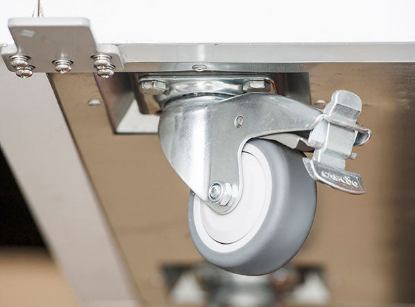 Comptoir réfrigéré GN1/1 MOTEUR À DISTANCE QRG 3100SG - Cool Head 1655x700x850 mm 310 L 100 W Coolhead - vue 2 - Table réfrigérée positive pro CHR - Cuistéo