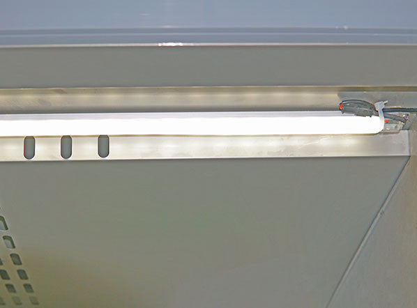 Comptoir réfrigéré GN1/1 MOTEUR À DISTANCE QRG 3100SG - Cool Head 1655x700x850 mm 310 L 100 W Coolhead - vue 7 - Table réfrigérée positive pro CHR - Cuistéo