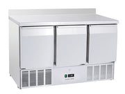 Table réfrigérée inox GN1/1 CRA 93A - Cool Head 1365x700x980 mm 342 L 233 W Coolhead - Table réfrigérée positive professionnel CHR - matériel cuisine pro - Cuistéo
