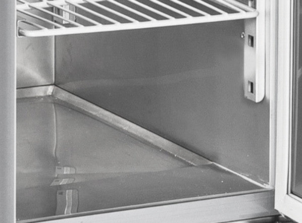 Table réfrigérée ventilée positive GN1/1 CRD 45A - Cool Head inox 450x700x878 mm 101 L 74 W Coolhead - vue 2 - Table réfrigérée positive pro CHR - Cuistéo