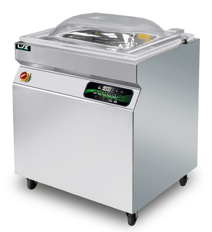 Machine sous vide à cloche sur roues 550 S - pompe 60 m³/h - Lavezzini