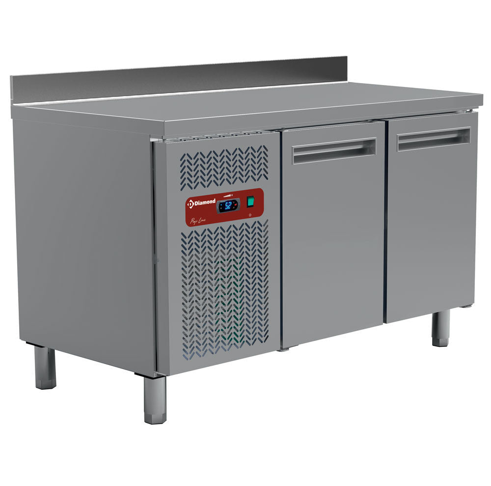 Table réfrigérée ventilée 2 portes GN 1/1 - Diamond