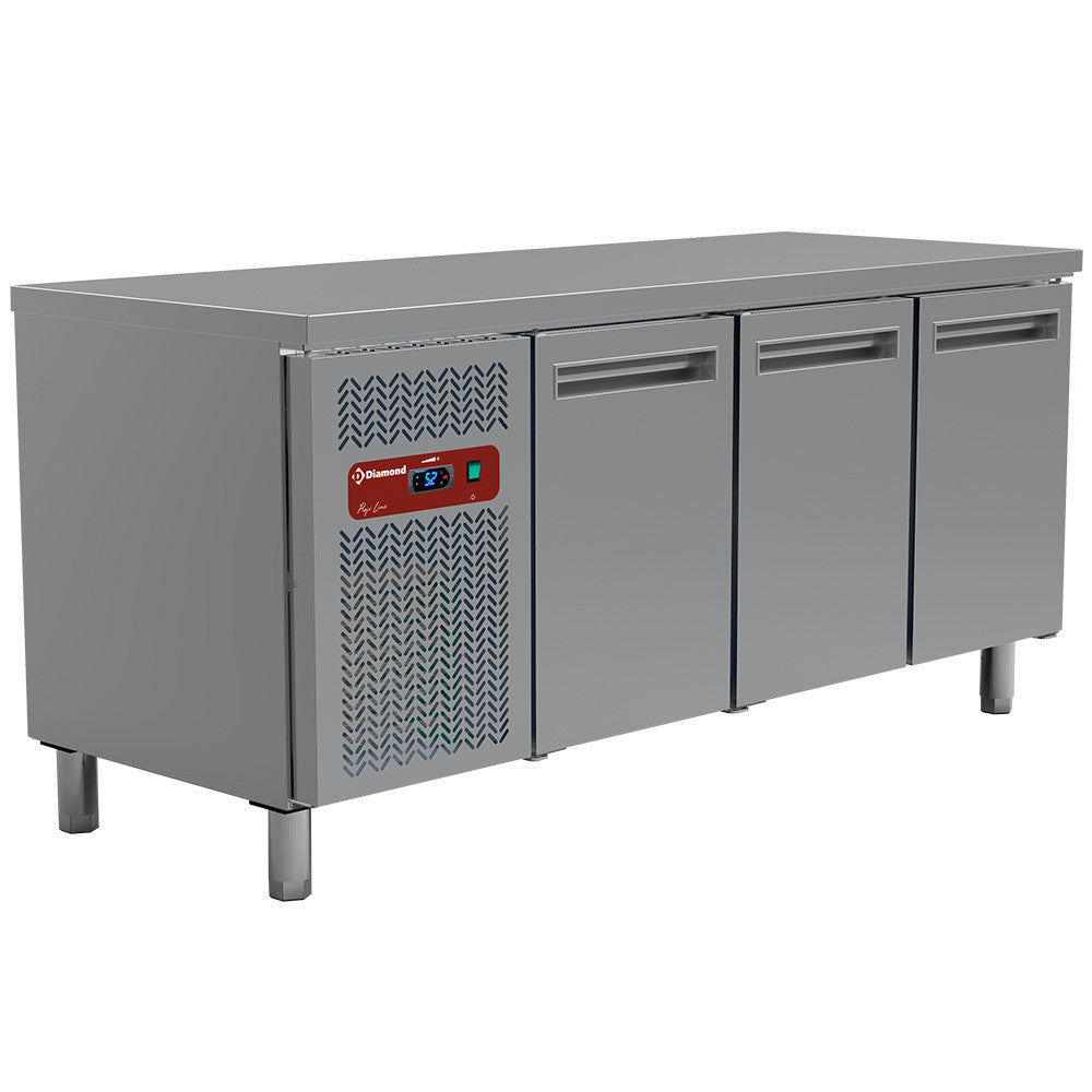 Table ventilée réfrigérée 3 portes GN 1/1 - Diamond