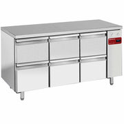 Table réfrigérée composée inox - Diamond