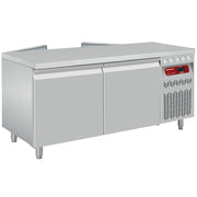 Table réfrigérée ventilée 2x 2 portes GN2/1 - Diamond