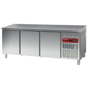 Table réfrigérée ventilée 3 portes 600x400 - Diamond