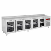 Table réfrigérée ventilé5 portes - GN1/1 - Diamond