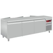 Table réfrigérée ventilé 6 prtes GN 2/1 - Diamond