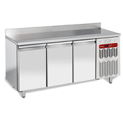 Table réfrigérée murale 3 ptes GN 1/1 405 lt - Diamond