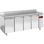 Table réfrigérée murale 4 portes 760 l - Diamond