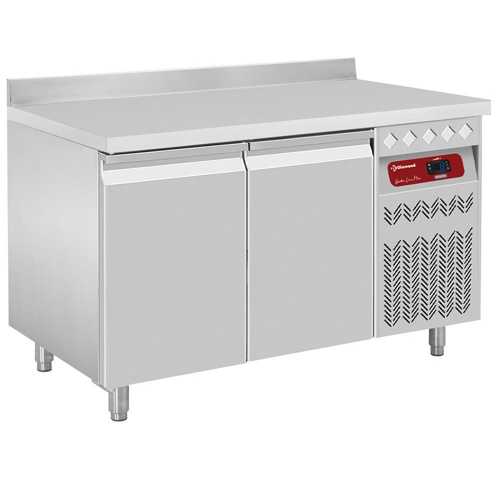 Table réfrigérée ventilée portes GN1/1- 260 litres - Diamond