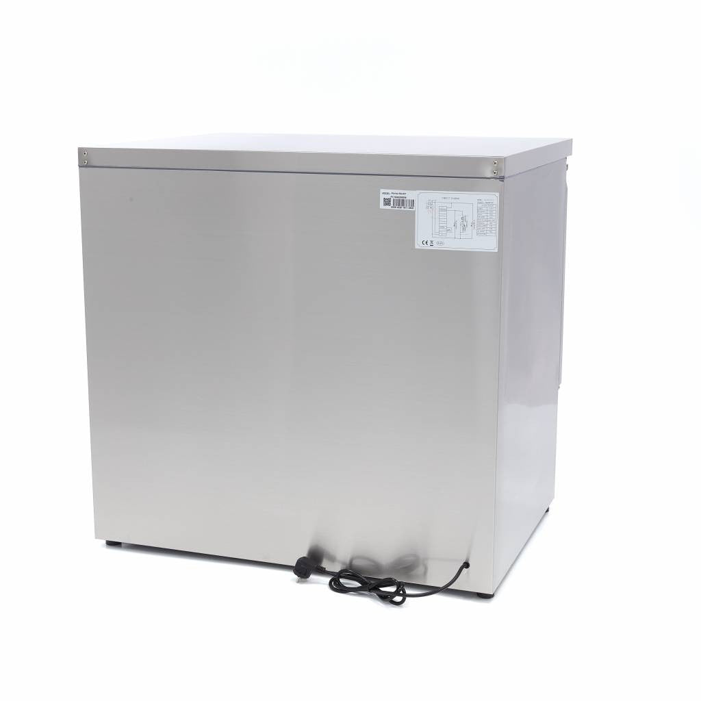 Table réfrigérée - 257 litres - 90cm - 2 portes - Refroidissement ventilé inox 230 W Maxima - vue 2 - Table réfrigérée positive pro CHR - Cuistéo