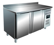 Table réfrigérée - 2 portes - Dosseret - GN1/1 inox 314 L Saro - Table réfrigérée positive professionnel CHR - matériel cuisine pro - Cuistéo