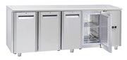 Comptoir congélateur GN 1/1 MOTEUR À DISTANCE QN 4100SG - Cool Head 2094x700x850 mm 410 L 440 W Coolhead - Table réfrigérée négative professionnel CHR - matériel cuisine pro - Cuistéo