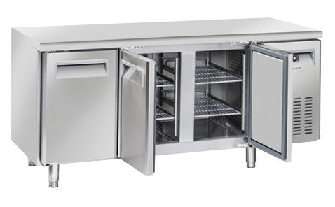 Comptoir congélateur GN1/1 QN 3100 - Cool Head 1800x700x850 mm 400 L 670 W Coolhead - Table réfrigérée négative professionnel CHR - matériel cuisine pro - Cuistéo