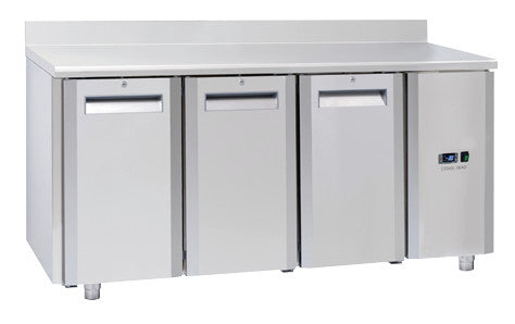 Comptoir congélateur GN1/1 sans moteur QN 3200SG - Cool Head 1655x700x950 mm 310 L 440 W Coolhead - Table réfrigérée négative professionnel CHR - matériel cuisine pro - Cuistéo