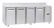 Table congélateur GN1/1 QN 4200SG - Cool Head inox 2094x700x950 mm 410 L 440 W Coolhead - Table réfrigérée négative professionnel CHR - matériel cuisine pro - Cuistéo