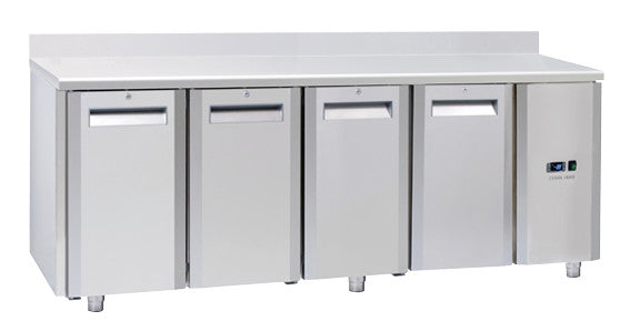 Table congélateur GN1/1 QN 4200SG - Cool Head inox 2094x700x950 mm 410 L 440 W Coolhead - Table réfrigérée négative professionnel CHR - matériel cuisine pro - Cuistéo