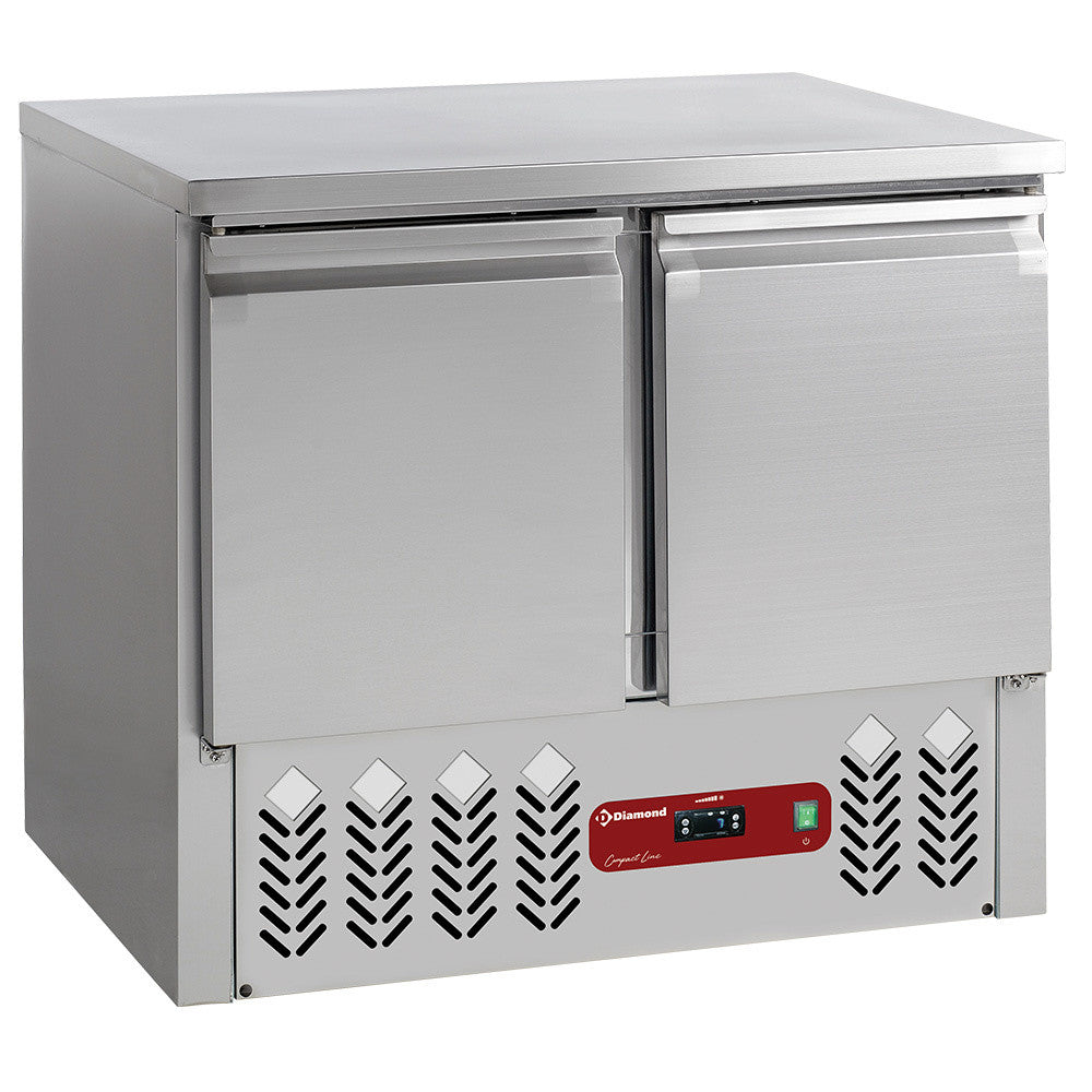 Table de congélation compact - 2 portes GN - Diamond