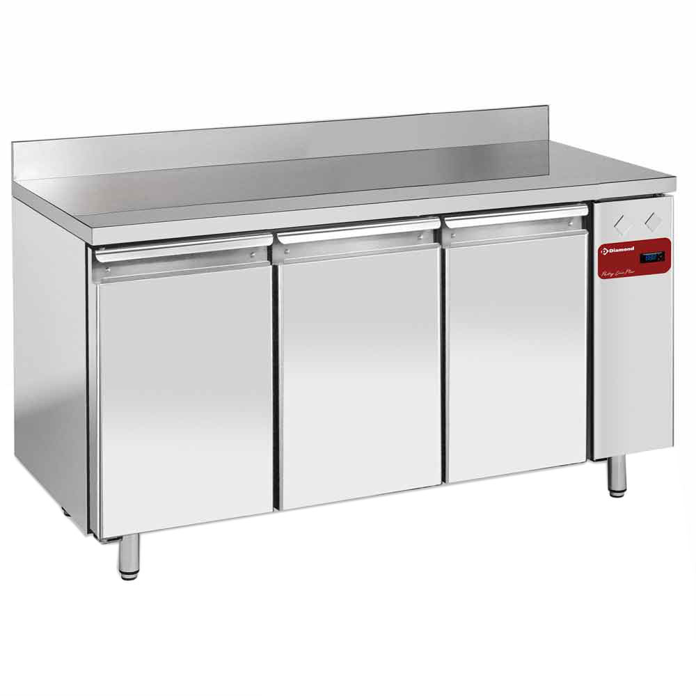 Table de congélation murale 3 portes 405 litres - Diamond
